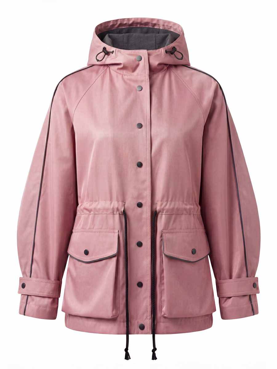 WATERPROOF ALL SEASON PARKA “GLOW PINK” WATERPROOF ALL SEASON PARKA “GLOW PINK”