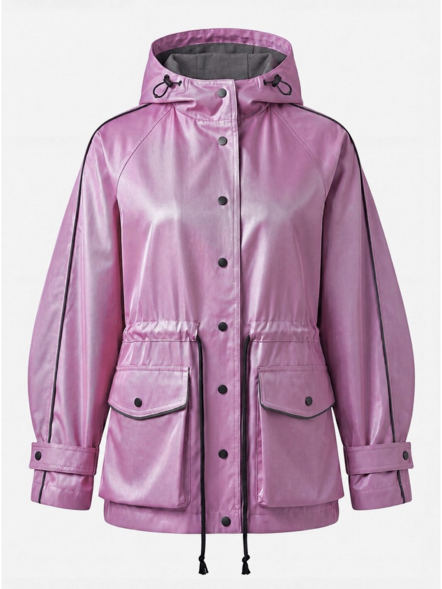 WATERPROOF PARKA MILLENIAL PINK WATERPROOF PARKA MILLENIAL PINK