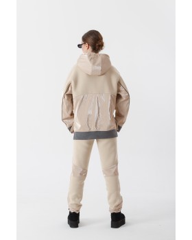 Hoodie PINK PROTECTION made of warm cotton and pink membrane Hoodie PINK PROTECTION made of warm cotton and pink membrane