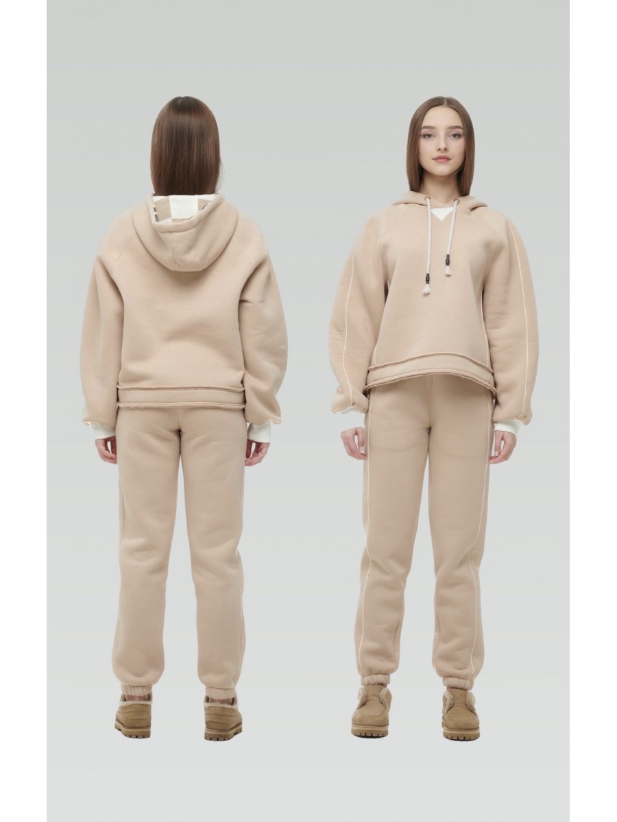 BEIGE HODIE SET BEIGE HODIE SET