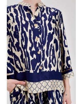 BLUE LEO SILK SET BLUE LEO SILK SET