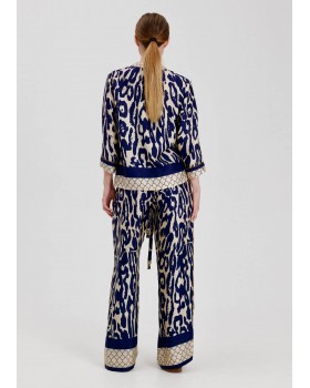 BLUE LEO SILK SET BLUE LEO SILK SET