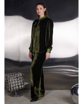 VELVET ARMY GREEN SET VELVET ARMY GREEN SET