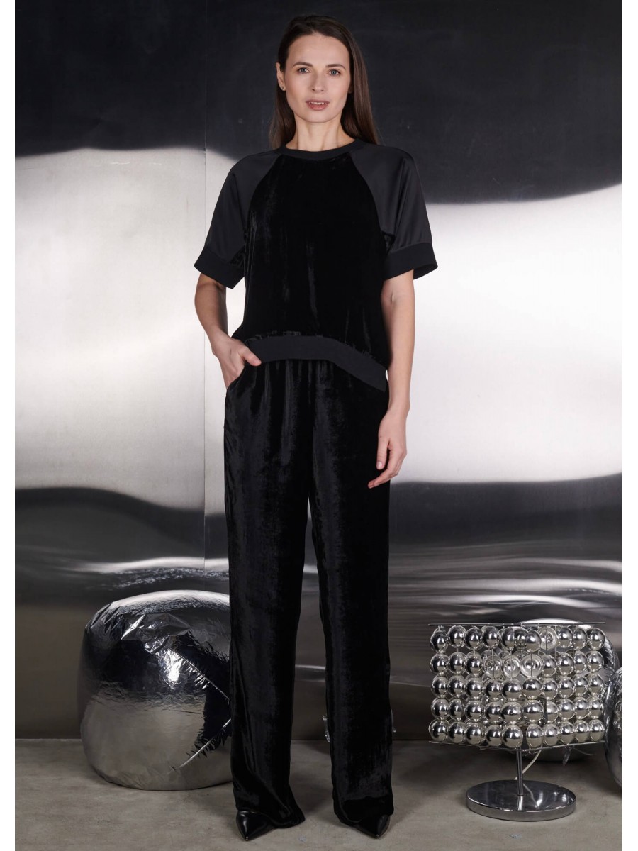 VELVET GLOSS BLACK SUIT VELVET GLOSS BLACK SUIT