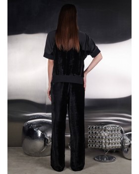 VELVET GLOSS BLACK SUIT VELVET GLOSS BLACK SUIT