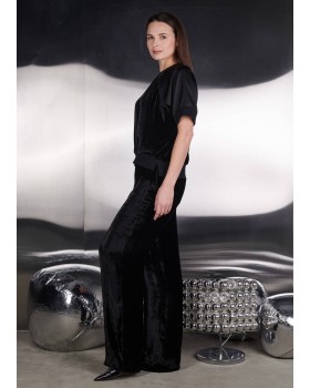 VELVET GLOSS BLACK SUIT VELVET GLOSS BLACK SUIT