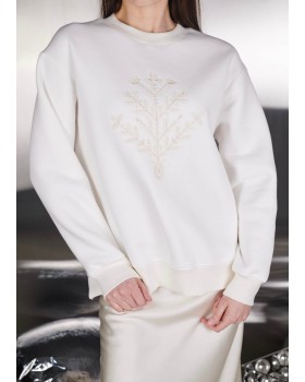 TREE OF LIFE SWEATSHIRT MILK TREE OF LIFE SWEATSHIRT MILK