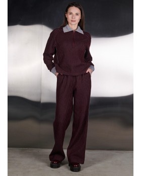 VINTAGE WOOL SOFT BORDO&GREY SET VINTAGE WOOL SOFT BORDO&GREY SET