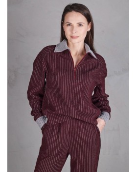 VINTAGE WOOL SOFT BORDO&GREY SET VINTAGE WOOL SOFT BORDO&GREY SET