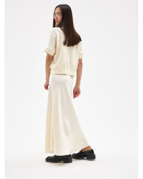 SKIRT SILK PEARL