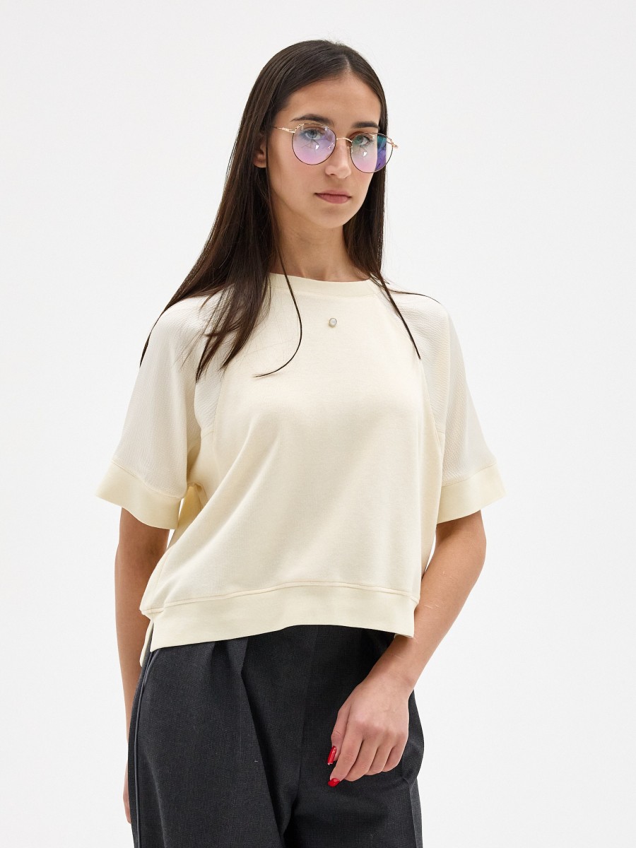 T-SHIRT SILK PEARL