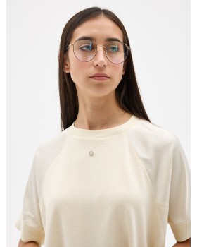 T-SHIRT SILK PEARL