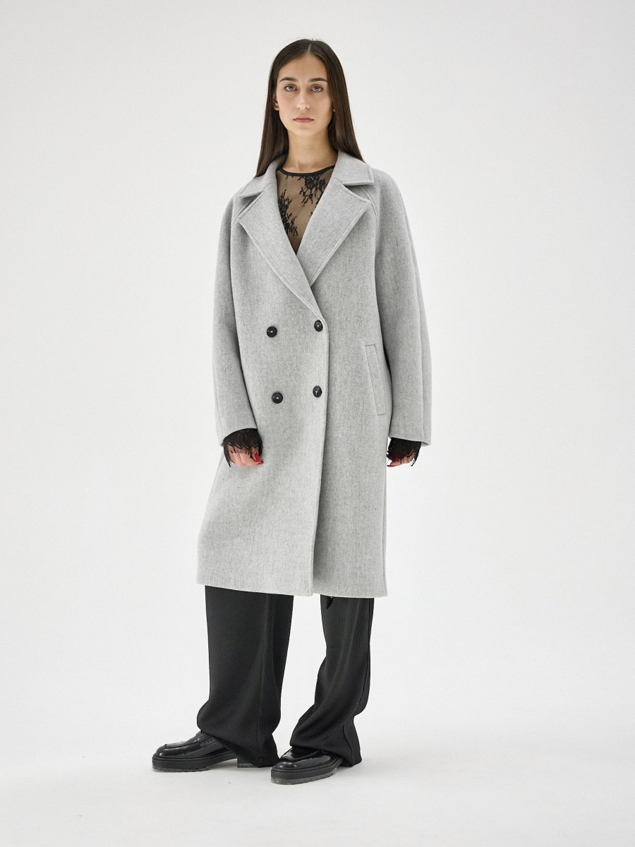 THE PG COAT SKY GREY