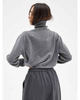 MERINO CASHMERE LONG SWEATER